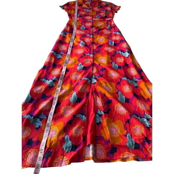 FEVER London Heritage Karina Maxi Dress Size US 4 - Picture 10 of 13